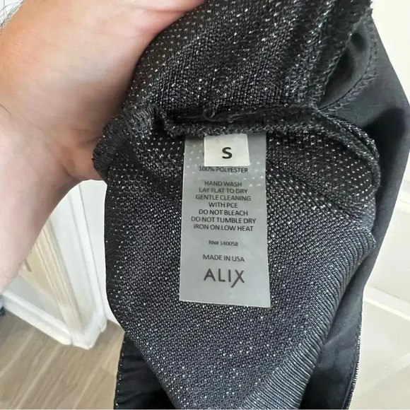 B94 Alix NYC sparkle Wide Legged Pants Size Small - Picture 8 of 8